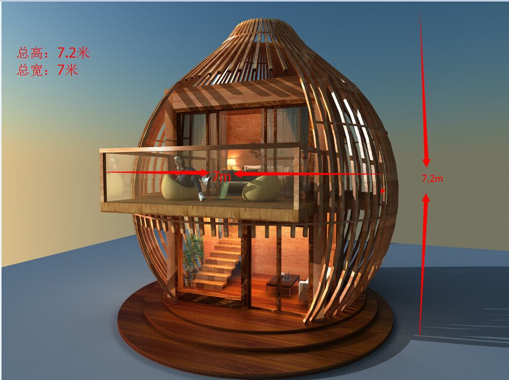 緬甸鳥籠別墅及仿真樹屋 緬甸鳥籠別墅及仿真樹屋