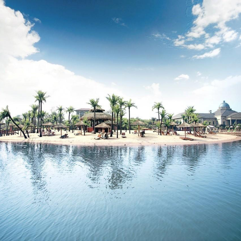 武漢世貿(mào)龍灣仿真椰子林