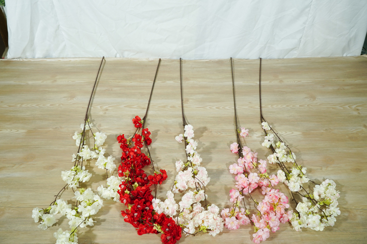 壁掛假櫻花枝條 壁掛假櫻花枝條