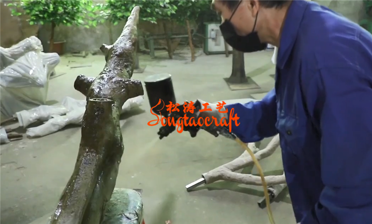 仿真樹的制作流程 仿真樹的制作流程