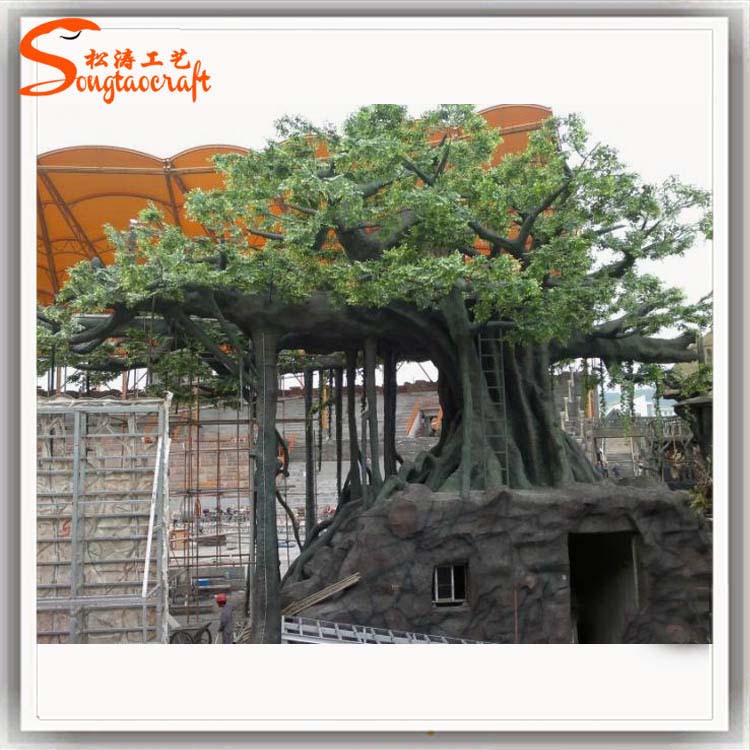 巧奪天工的松濤仿真榕樹是怎樣制成的 巧奪天工的松濤仿真榕樹是怎樣制成的