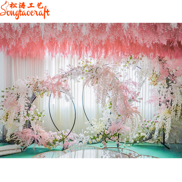 婚慶舞臺(tái)仿真花