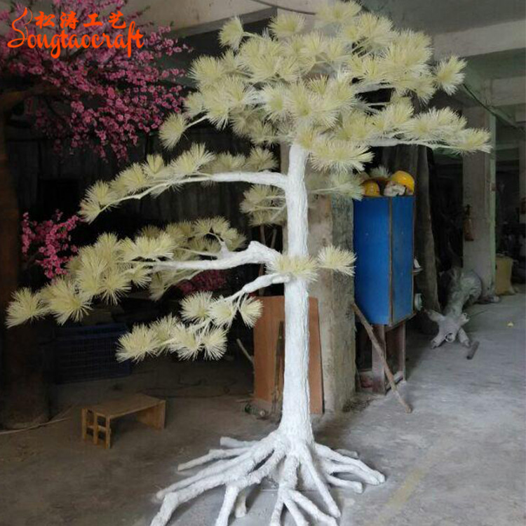 高仿真松樹(shù)，松濤工藝制作
