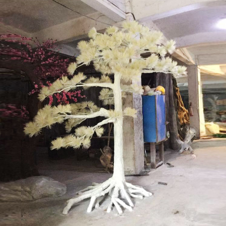 松濤工藝告訴你仿真松樹是如何“煉”成的 松濤工藝告訴你仿真松樹是如何“煉”成的