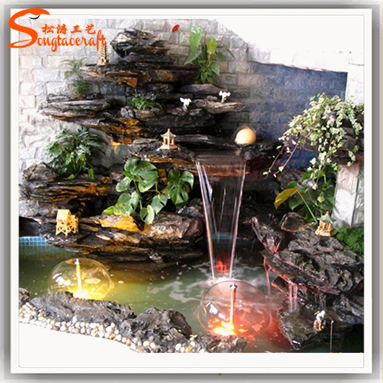 室內(nèi)假山，回歸大自然