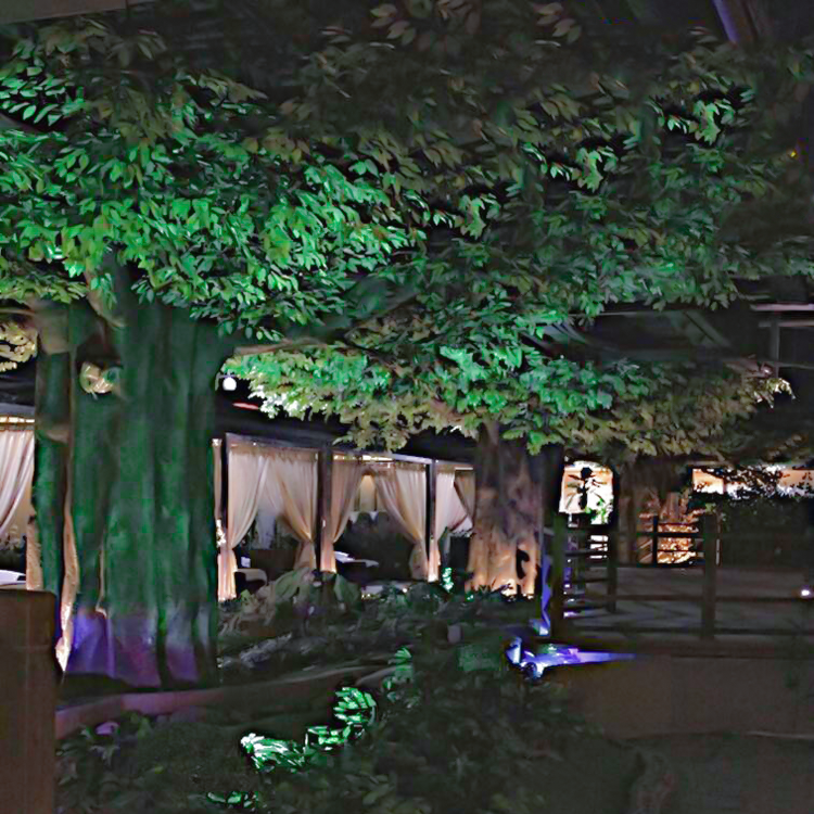 假山，仿真樹在園藝造景中的作用與意義