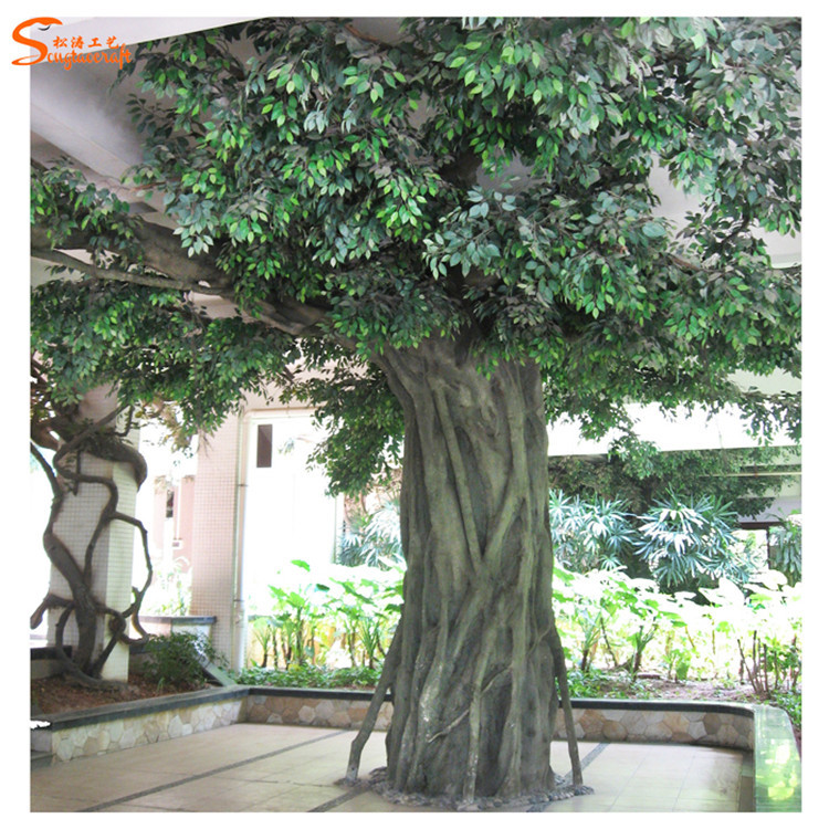 仿真榕樹制作工藝